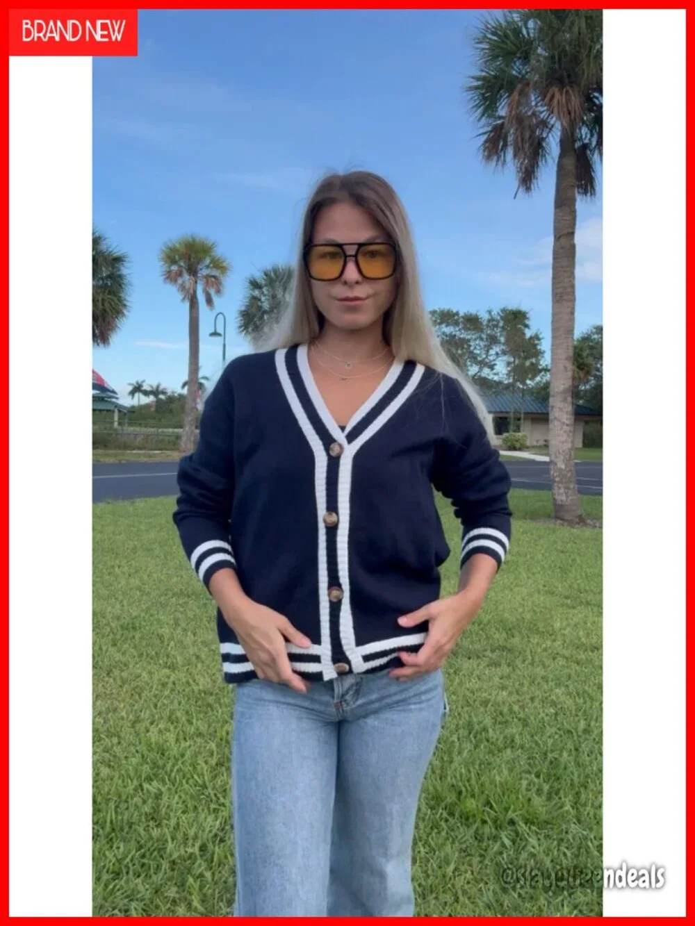 Women's Button Down Cardigan Sweater Long Sleeve Open Front Soft Knit Coat